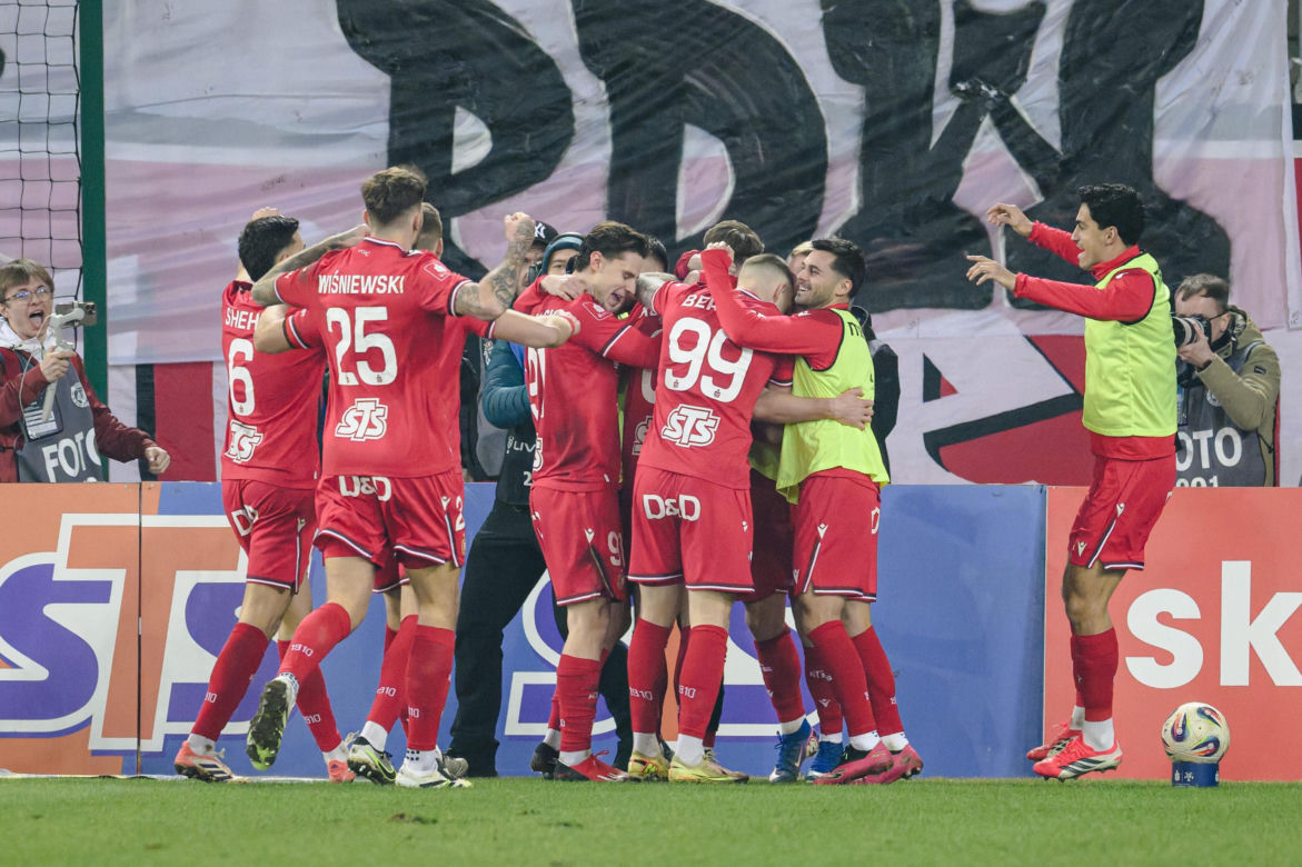 Widzew Łódź - Lech Poznań: Zdjęcia kibiców i zawodników z meczu 24. kolejki PKO BP Ekstraklasy