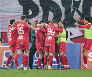 Widzew Łódź - Lech Poznań: Zdjęcia kibiców i zawodników z meczu 24. kolejki PKO BP Ekstraklasy