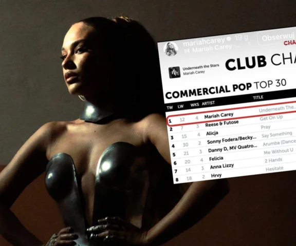 Zagraniczny sukces Alicji Szemplińskiej. Jej piosenka jest na podium brytyjskiej listy hitów, a obok niej Mariah Carey!