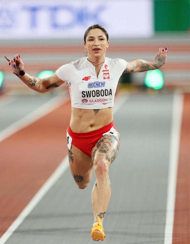 Lekkoatletyczne HMŚ - Swoboda z rekordem Polski i awansem do finału biegu na 60 m