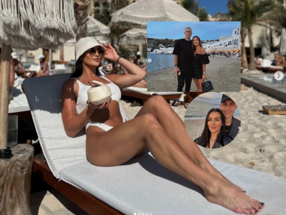 Jakub Piotrowski ma dla kogo strzelać gole w Udine. Pękna Wiktoria jest dla niego oparciem we Włoszech