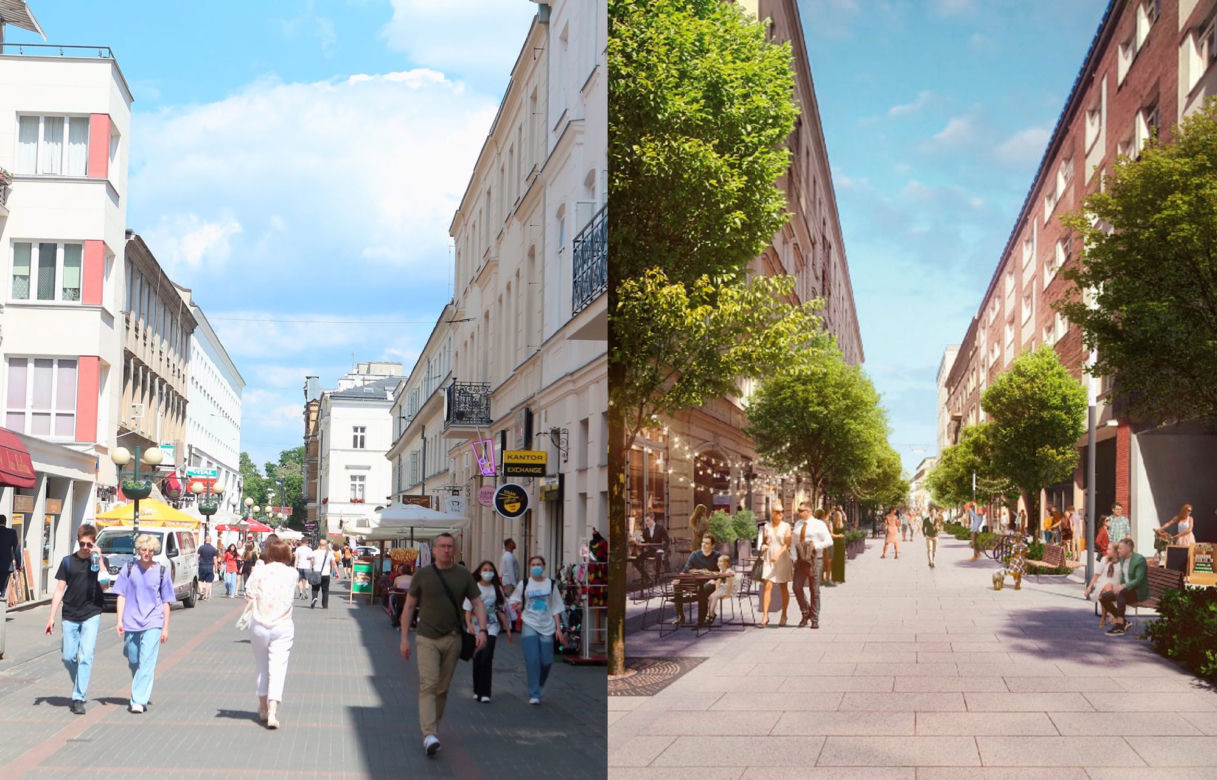 Tak zmienią ulicę chmielną 
