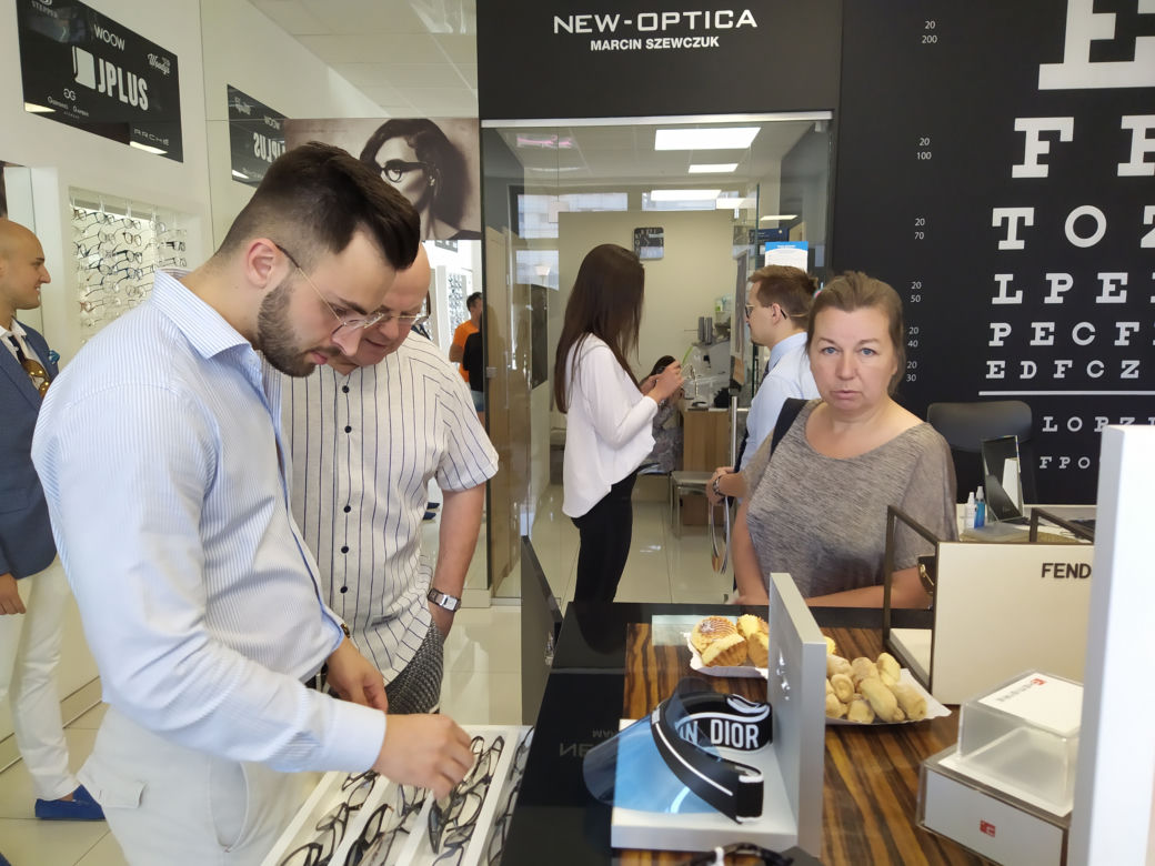 Eska Summer City w salonie optycznym New Optica