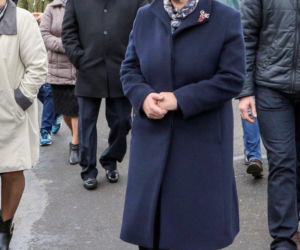 Beata Szydło z mężem na mszy