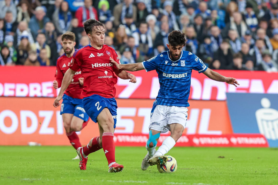 Lech Poznań - Raków Częstochowa: Zdjęcia kibiców z meczu 23. kolejki PKO BP Ekstraklasy