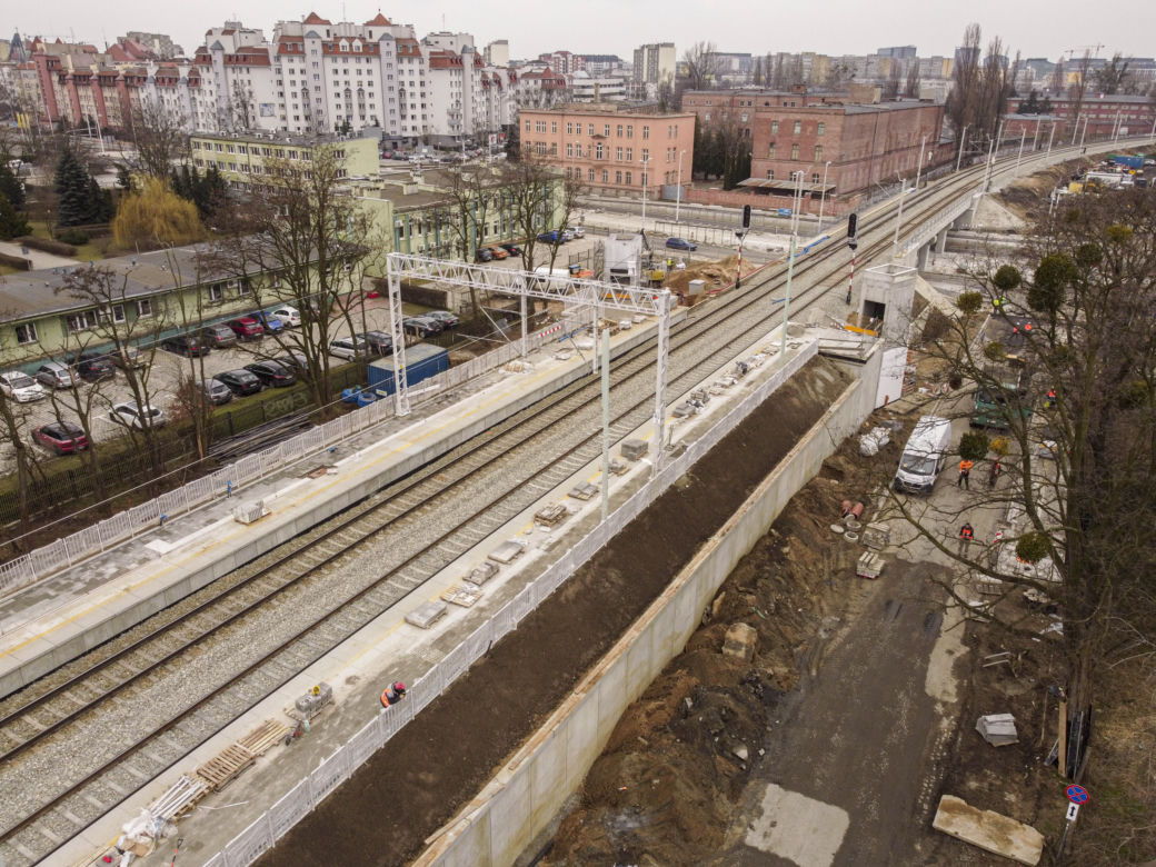 Przystanek Wrocław Szczepin ma być gotowy jeszcze przed wakacjami
