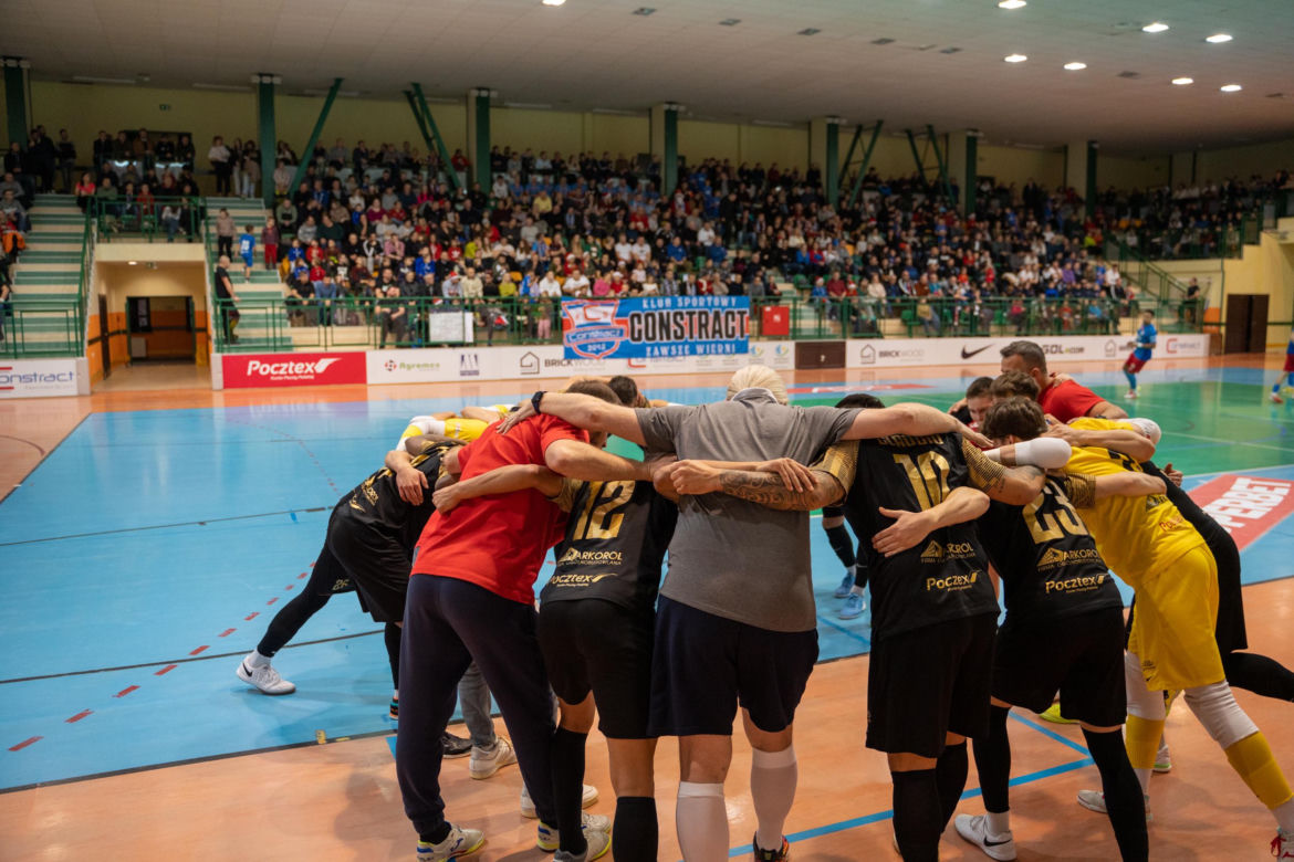 FOGO Futsal Ekstraklasa: KS Constract Lubawa - Piast Gliwice 1:2