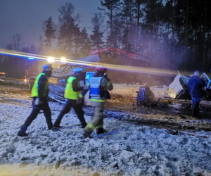 Wypadek na S1 w Dąbrowie Górniczej