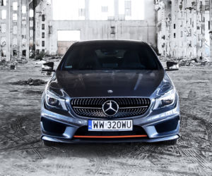 Mercedes-Benz CLA200 Shooting Brake OrangeArt