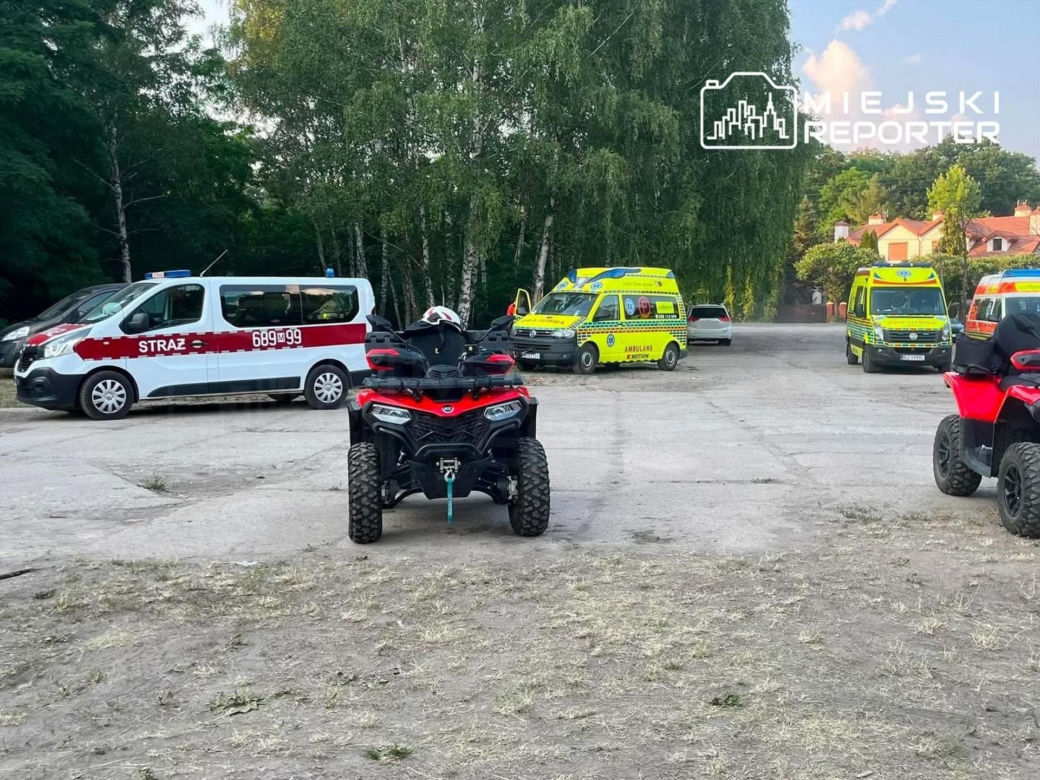 Poszukują 71-letniego Kazimierza, znaleźli już ciało innego kolarza. Dramat na wyścigu w Markach