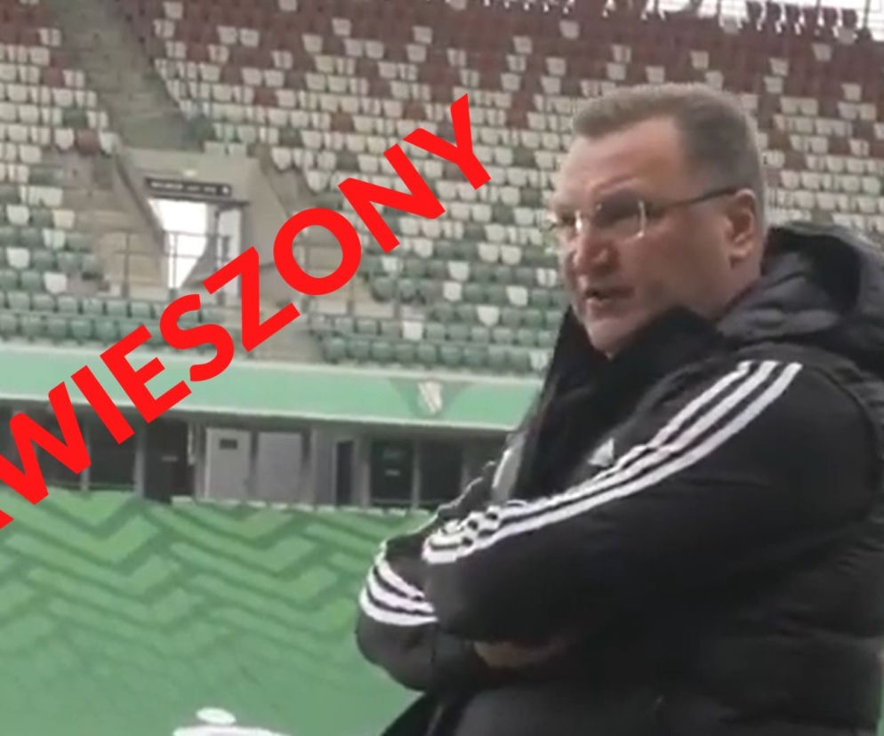 Czesław Michniewicz ZAWIESZONY - za co kara dla trenera Legii Warszawa?
