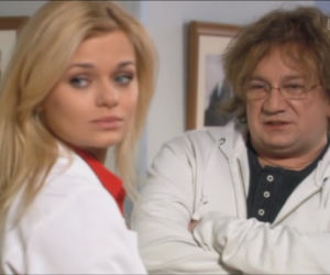 Na dobre i na złe odc. 528. Agata Woźnicka (Emilia Komarnicka), Starzyński (Paweł Królikowski)