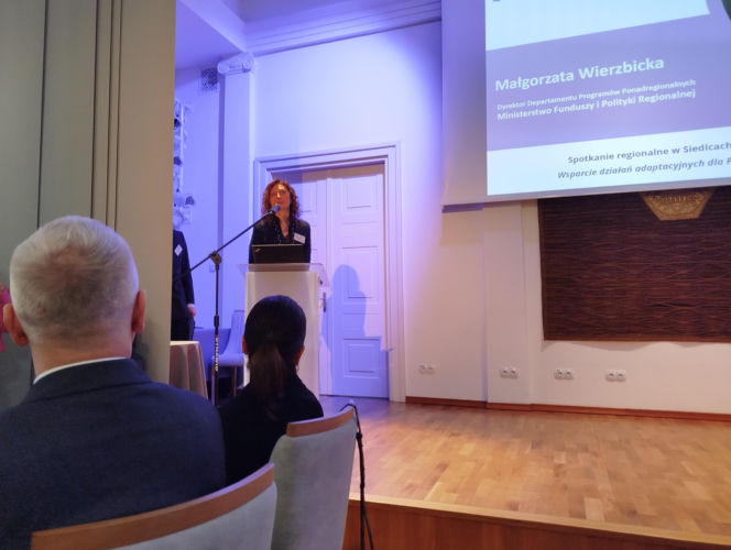 Siedlce, spotkanie "Od wyzwań do rozwiązań. Adaptacja klimatyczna polskich miast"