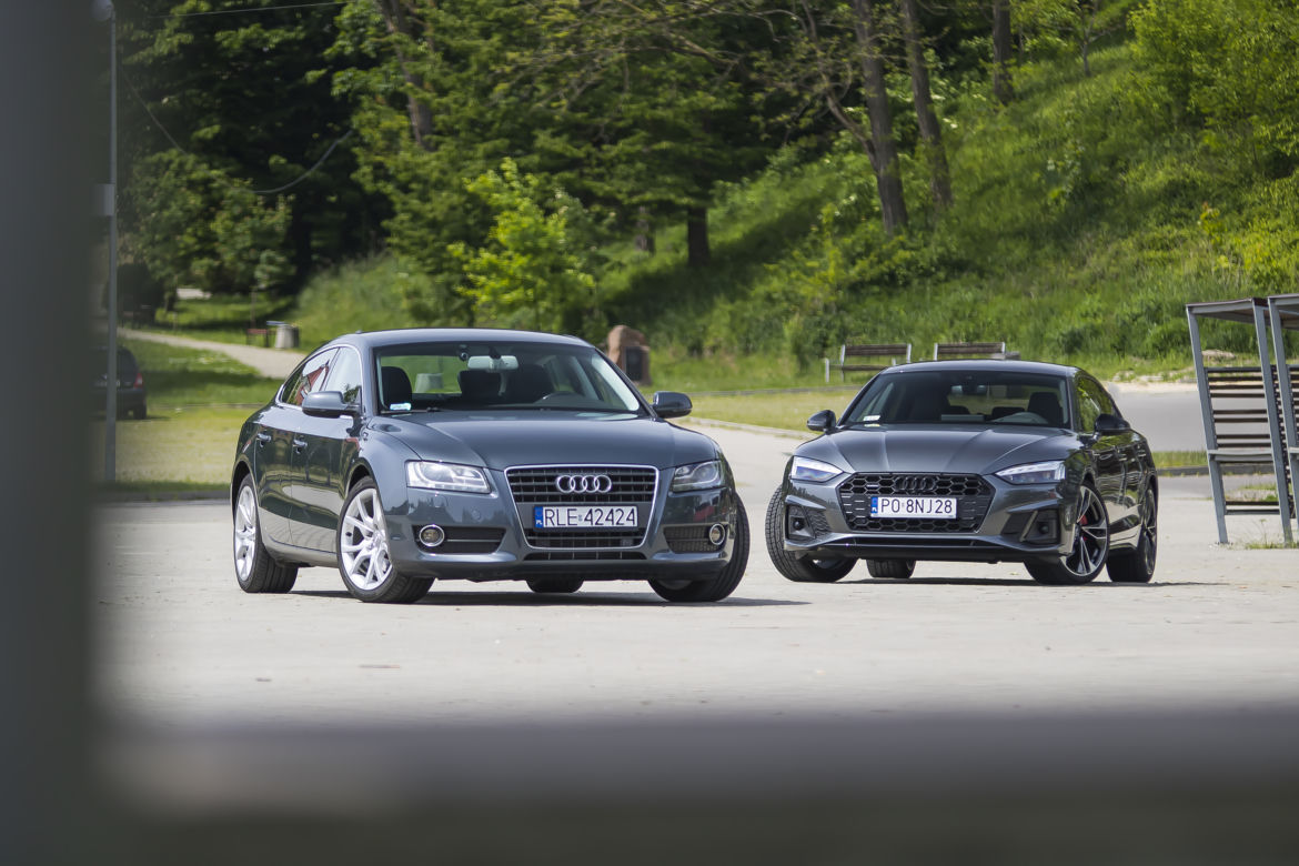 2020 Audi A5 Sportback 40 TDI quattro S tronic & 2010 Audi A5 Sportback 2.0 TDI 6MT