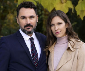 Barwy szczęścia odc. 2026. Regina Czapla (Kamila Kamińska), Piotr (Piotr Jankowski) 