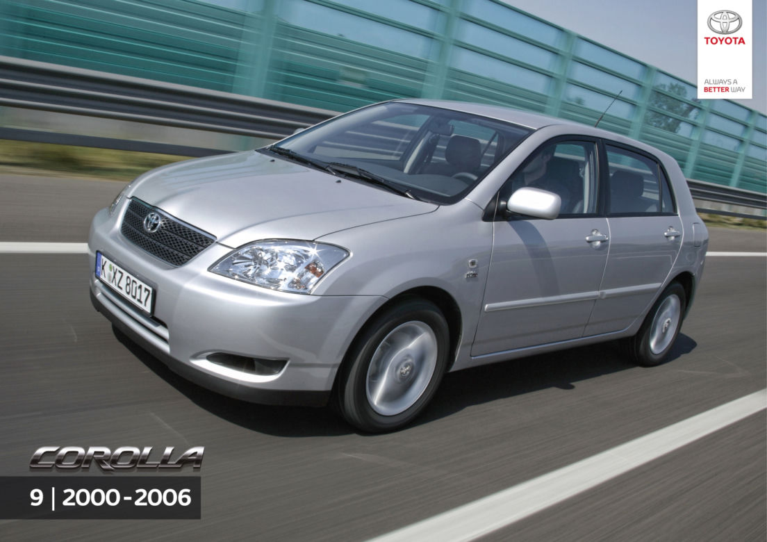 Toyota Corolla - 9 generacja (2000-2006)