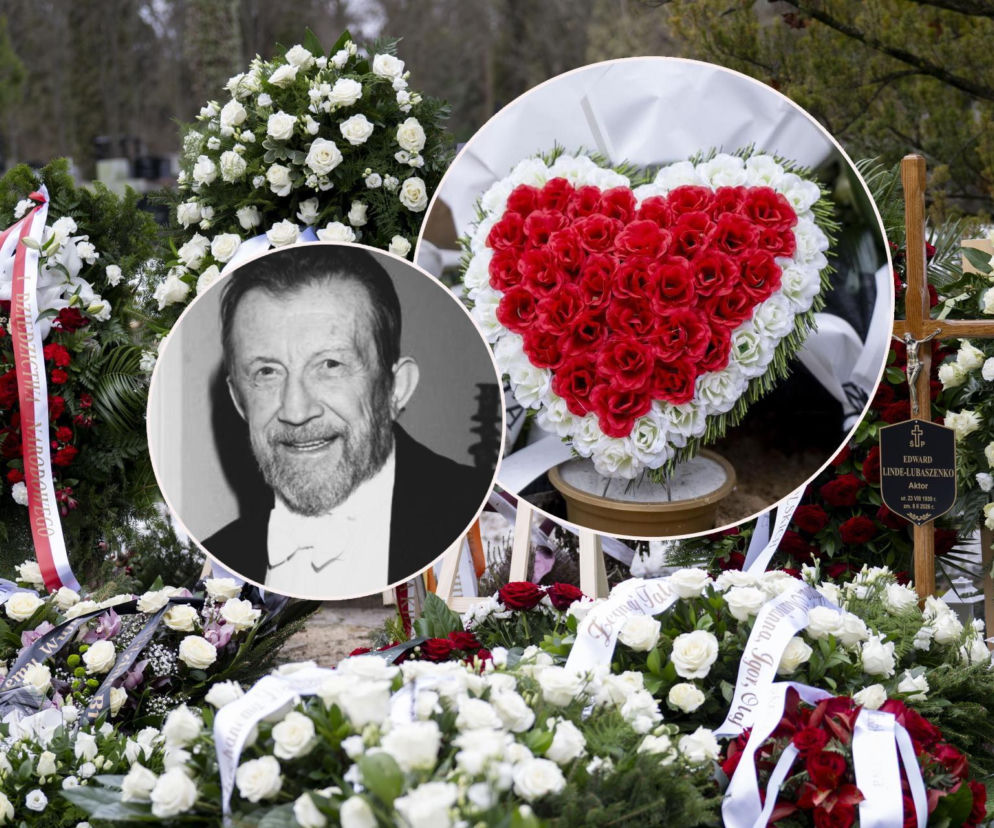 Tak teraz wygląda grób Edwarda Linde-Lubaszenki