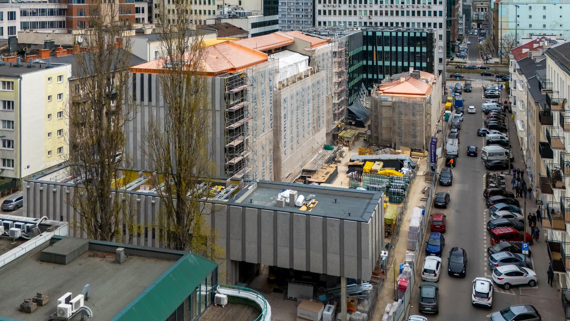 Budowa Muzeum Getta Warszawskiego - kwiecień 2026