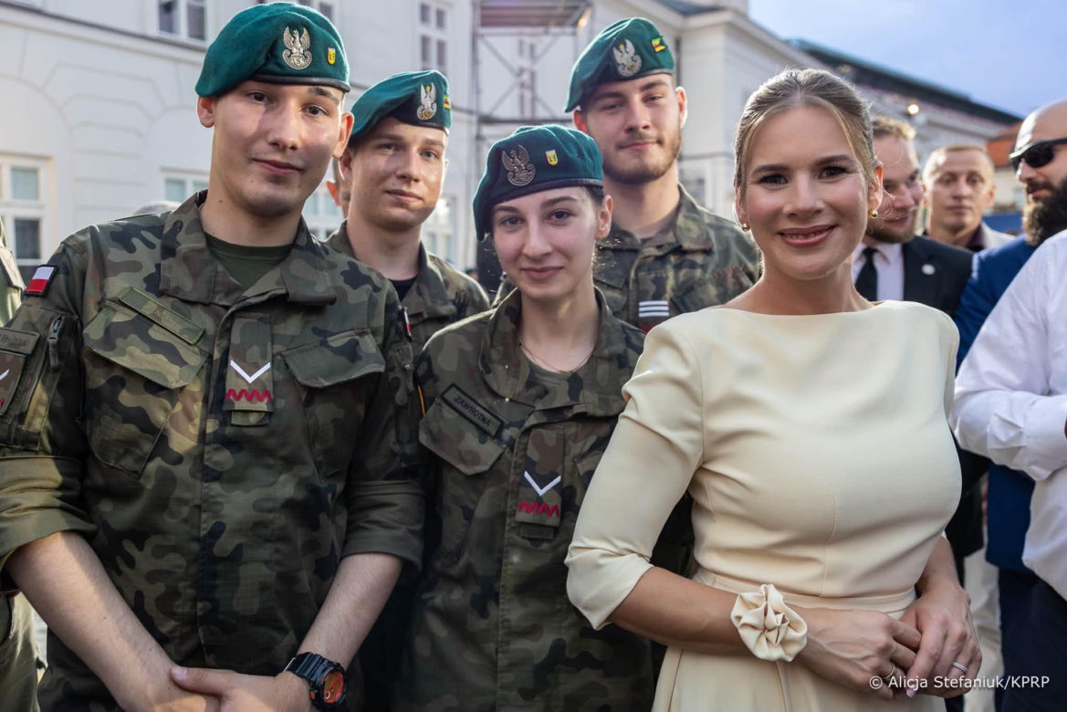 Marta Nawrocka na rocznicy zaprzysiężenia męża