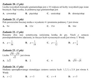 Matura z matematyki 2013