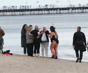 Morsy dorwały Joannę Kurowską na plaży