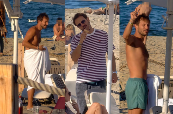 Mateusz Banasiuk zrzucił koszulkę i grzał umięśnione ciało w promieniach sopockiego słońca. Tylko spójrzcie!