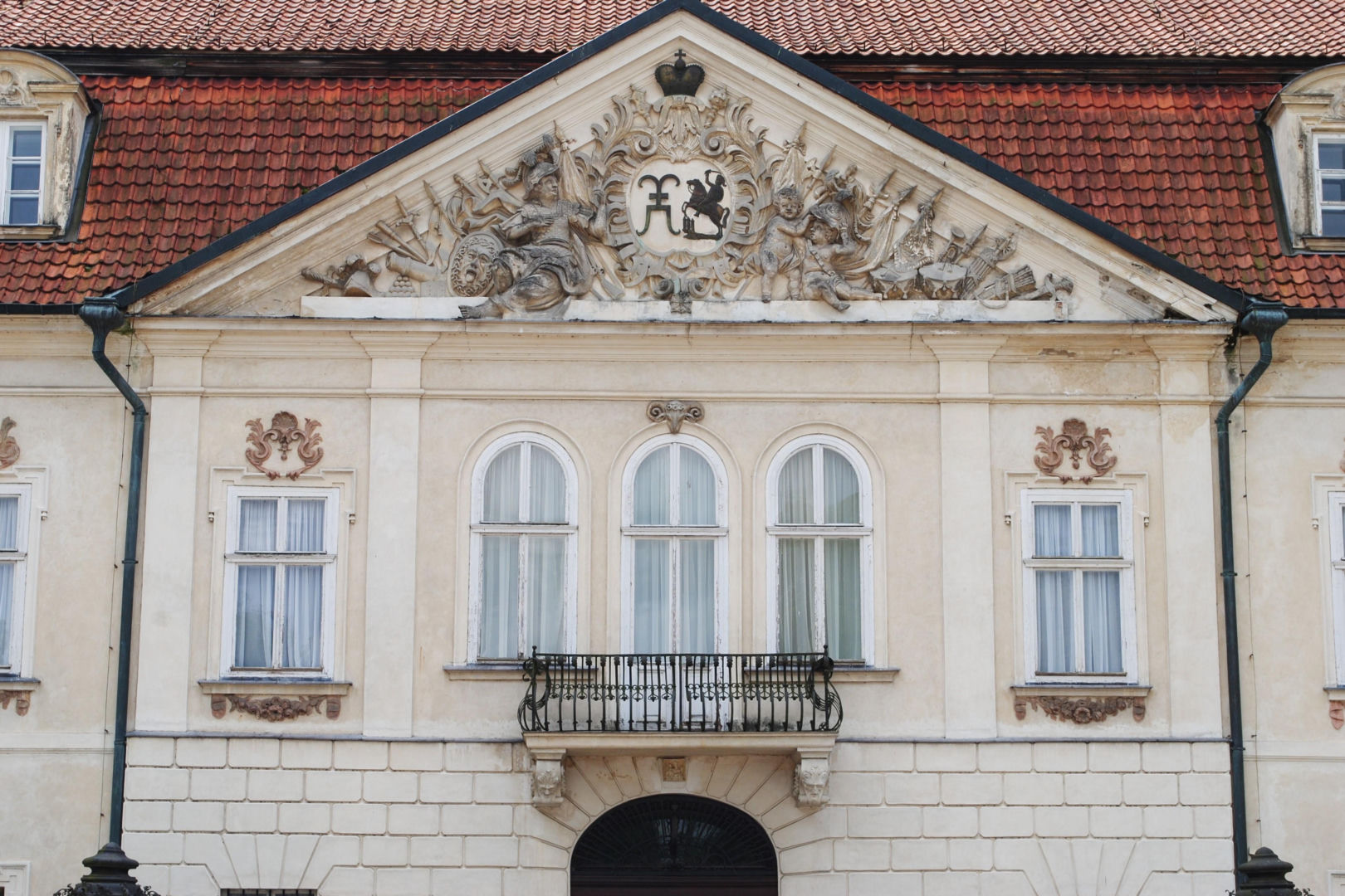 Pałac w Nieborowie na planie Lalki