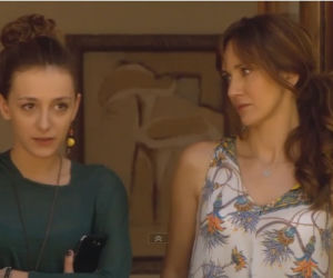 Ranczo 8 sezon odc. 94. Kinga (Agnieszka Pawełkiewicz), Lucy (Ilona Ostrowska)