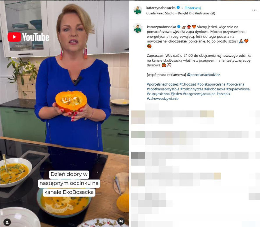 Katarzyna Bosacka - mąż zabrał jej 15 kg