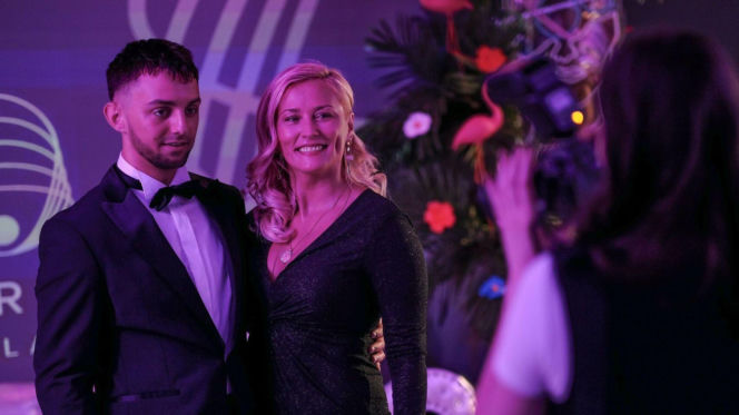 Barwy szczęścia odc. 3284. Justyna (Sylwia Juszczak-Krawczyk), Mirek (Oliwier Kozłowski)