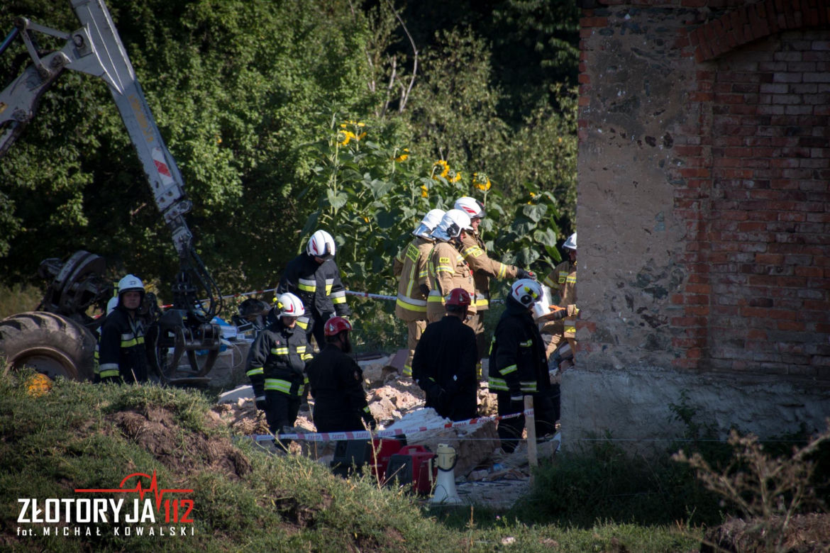 Remontowali dom, zginęli pod gruzami. Prokuratura: to nie była katastrofa budowlana