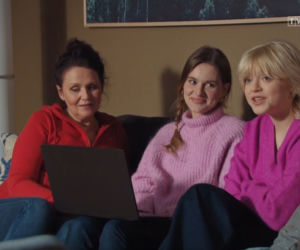 M jak miłość, odcinek 1638. Franka (Dominika Kachlik), Marysia (Małgorzata Pieńkowska), Basia (Gabriela Raczyńska)