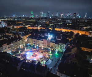 Świąteczna iluminacja 2025/2026 w Warszawie