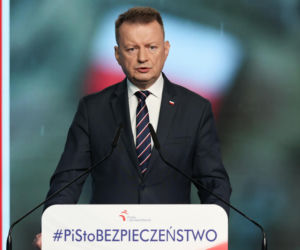 Jarosław Kaczyński mówił o NATO podczas konferencji PiS
