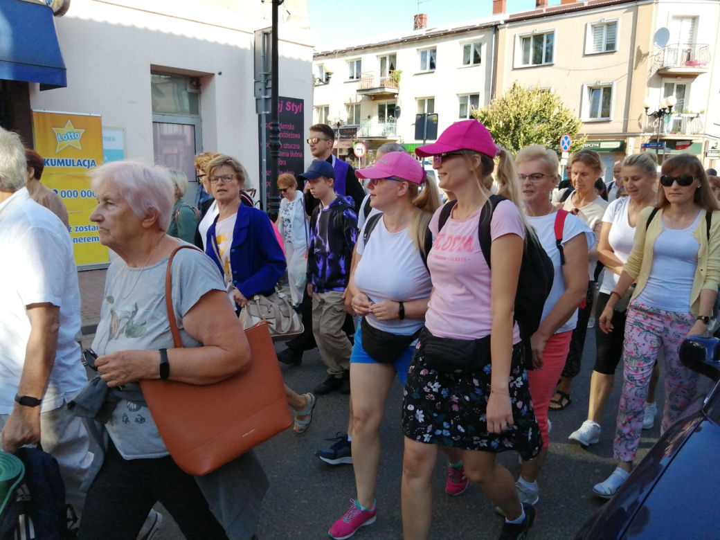 Pielgrzymi z Siedlec wyruszyli w drogą na Jansą Górę