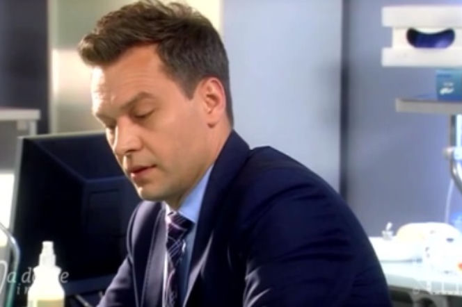 Na dobre i na złe odc. 530. Andrzej Falkowicz (Michał Żebrowski)
