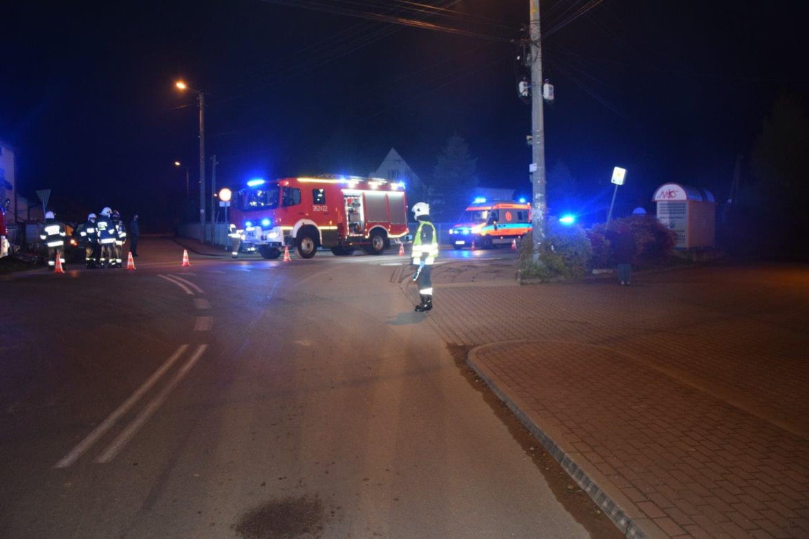 WYPADEK w Woli Rzędzińskiej! Jedna osoba w szpitalu, kierowcy grożą trzy lata!