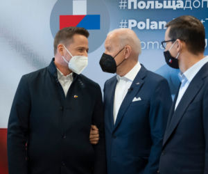 Wizyta prezydenta Joe Biden w Miasto Stołeczne Warszawa - PGE Narodowy