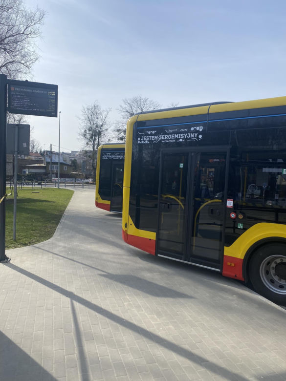 Prezentacja elektrycznych autobusów w Kraśniku
