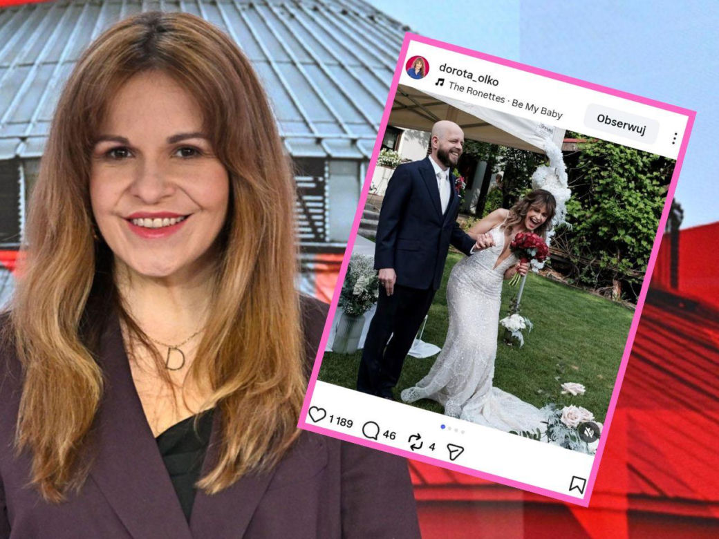 Posłanka Dorota Olko już po ślubie