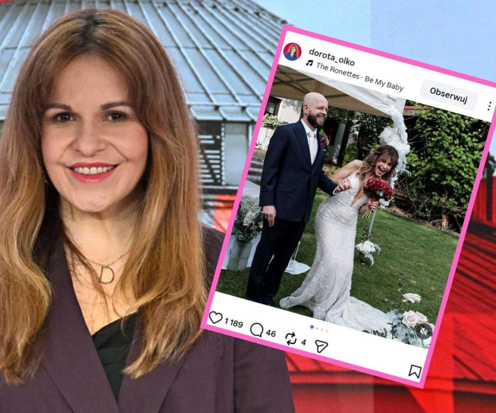 Dorota Olko stanęła na ślubnym kobiercu. Romantyczne ujęcia zachwycają! 