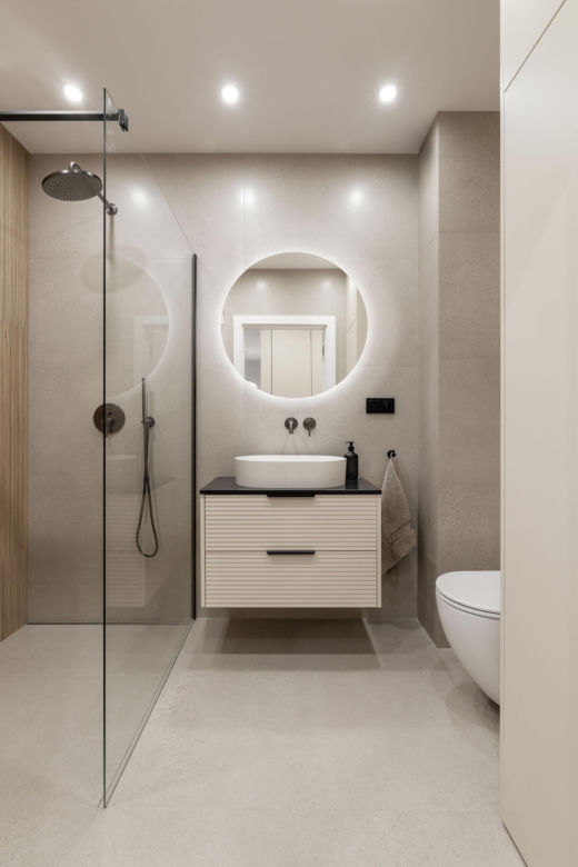 Apartament w stylu japandi