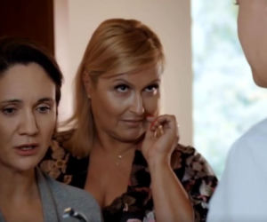 Na dobre i na złe. Kasia Smuda (Ilona Ostrowska), Alina (Katarzyna Skrzynecka)
