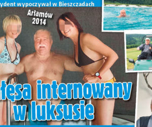 Wałęsa internowany w luksusie
