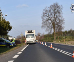 Potrącenie 46-latka na drodze krajowej