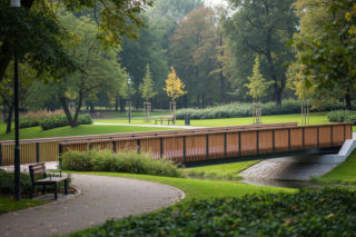 Kładka w Parku Skaryszewskim. Przebudowa za miliony, ale kiedy dokładnie otwarcie?