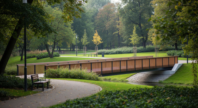 Kładka w Parku Skaryszewskim. Przebudowa za miliony, ale kiedy dokładnie otwarcie?