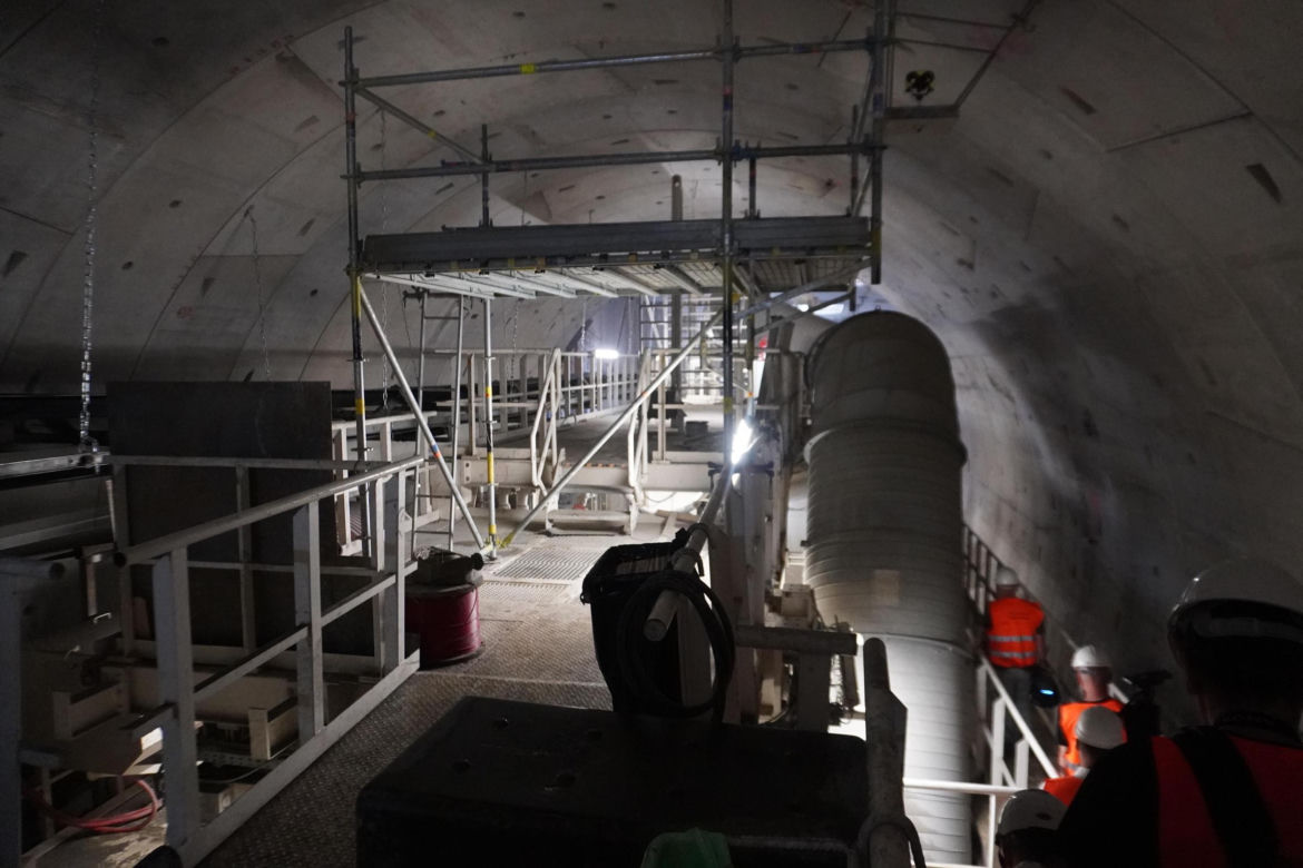 Łódź. Tak wygląda budowa tunelu średnicowego. Drąży go maszyna Katarzyna [ZDJĘCIA].