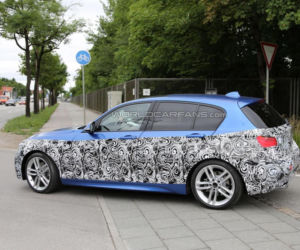 BMW Serii 1 po liftingu - zdjęcia szpiegowskie