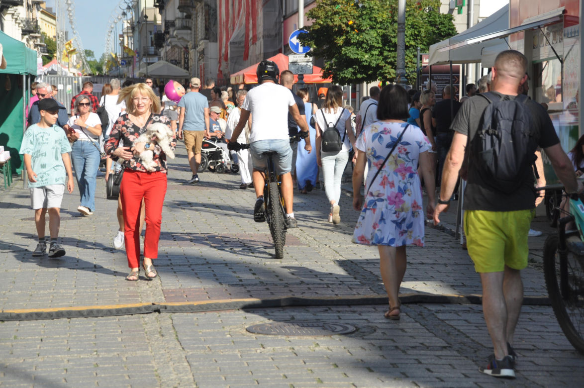 Święto Kielc 2024. Tłumy na deptaku i w Parku Miejskim. 22 czerwca 2024